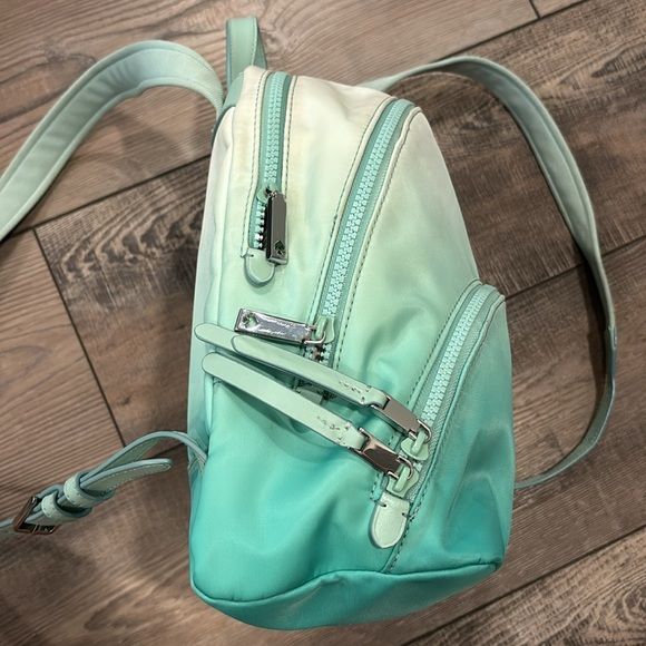 Kate Spade Karissa Nylon Small Backpack Fiji Green Ombré - Picture 13 of 15